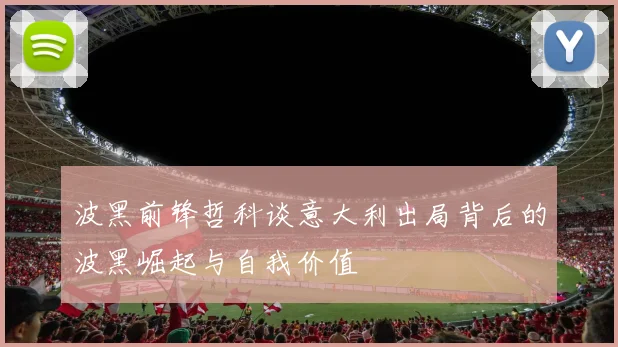 波黑前锋哲科谈意大利出局背后的波黑崛起与自我价值
